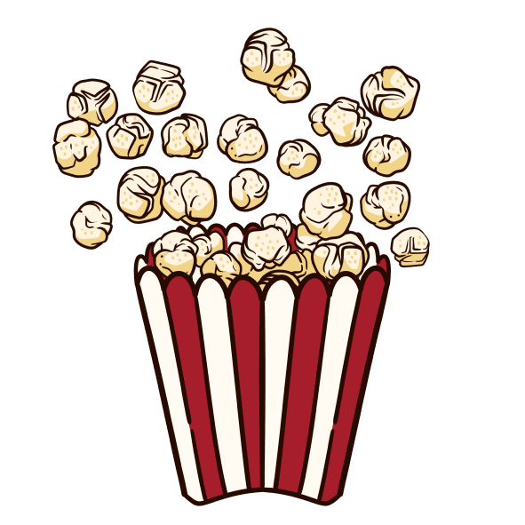 Popcorn illustration